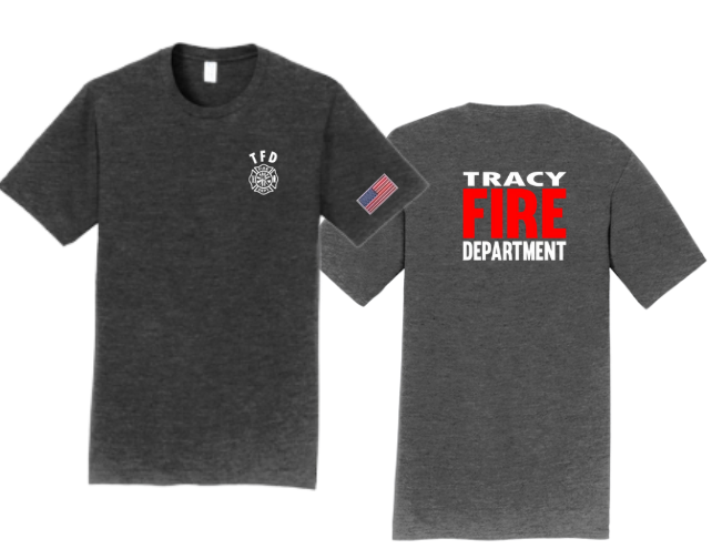 Tracy Fire Department : Red Fire : Port & Company® Fan Favorite™ Tee