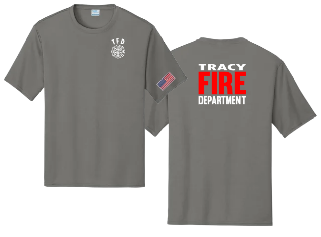 Tracy Fire Department : Red Fire  : Port & Company® Performance Tee