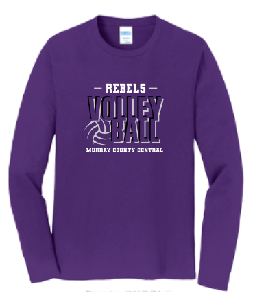 MCC 2024 Volleyball : Port & Company® Long Sleeve Core Cotton Tee