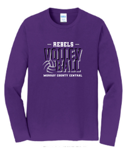 MCC 2024 Volleyball : Port & Company® Long Sleeve Core Cotton Tee