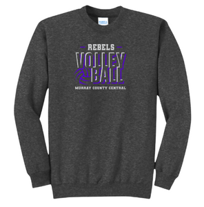 MCC 2024 Volleyball : Port & Company® Core Fleece Crewneck Sweatshirt