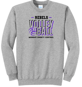 MCC 2024 Volleyball : Port & Company® Core Fleece Crewneck Sweatshirt