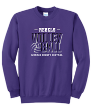 Load image into Gallery viewer, MCC 2024 Volleyball : Port &amp; Company® Core Fleece Crewneck Sweatshirt