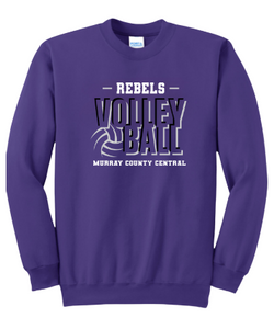 MCC 2024 Volleyball : Port & Company® Core Fleece Crewneck Sweatshirt