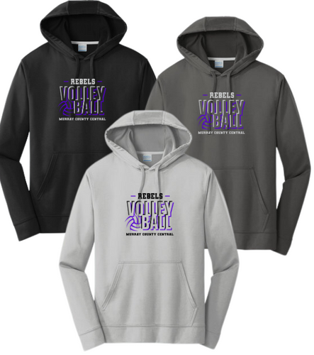 MCC 2024 Volleyball : Port & Company Performance Fleece Hoodie