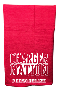 Westbrook Area Pool : Blanket Fundraiser : Fleece & Poly Travel Blanket (Chargers)