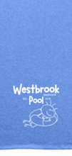 Load image into Gallery viewer, Westbrook Area Pool : Blanket Fundraiser : Fleece Sweatshirt Blanket (Pool)