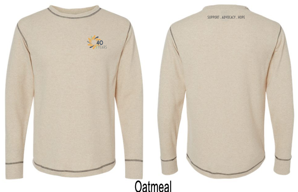 SWCC 40th ANNIVERSARY : J. America - Vintage Thermal Long Sleeve T-Shirt (Unisex)
