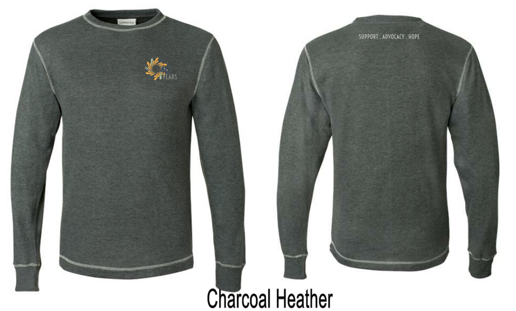 SWCC 40th ANNIVERSARY : J. America - Vintage Thermal Long Sleeve T-Shirt (Unisex)