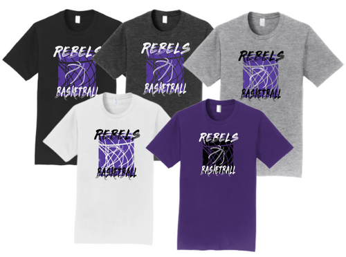 MCC 2024 Basketball : Port & Company® Fan Favorite™ Tee (BB Hoop)