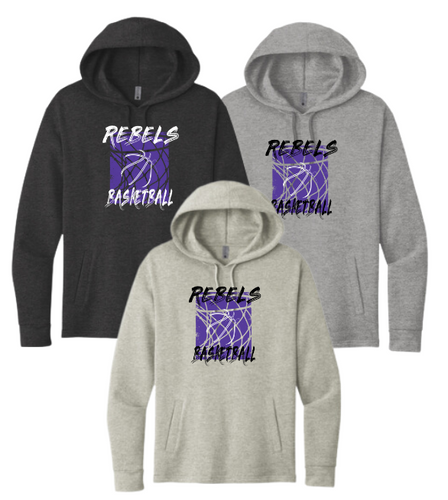 MCC 2024 Basketball : Next Level Apparel Unisex Hoodie (BB Hoop)