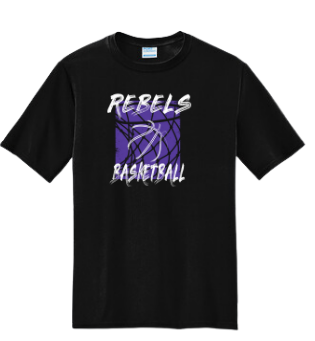 MCC 2024 Basketball : Port & Company® Performance Tee (BB Hoop)