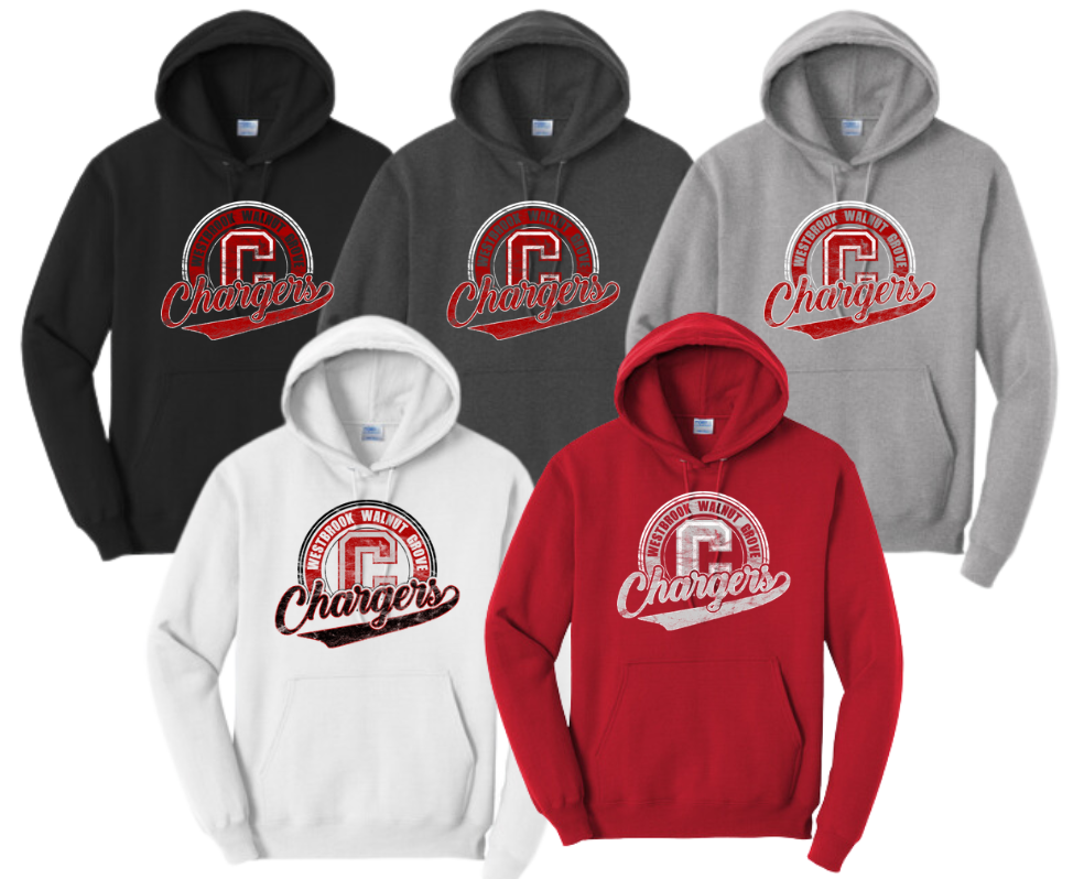 WWG 2024 General Circle : Port & Company® Core Fleece Pullover Hooded Sweatshirt