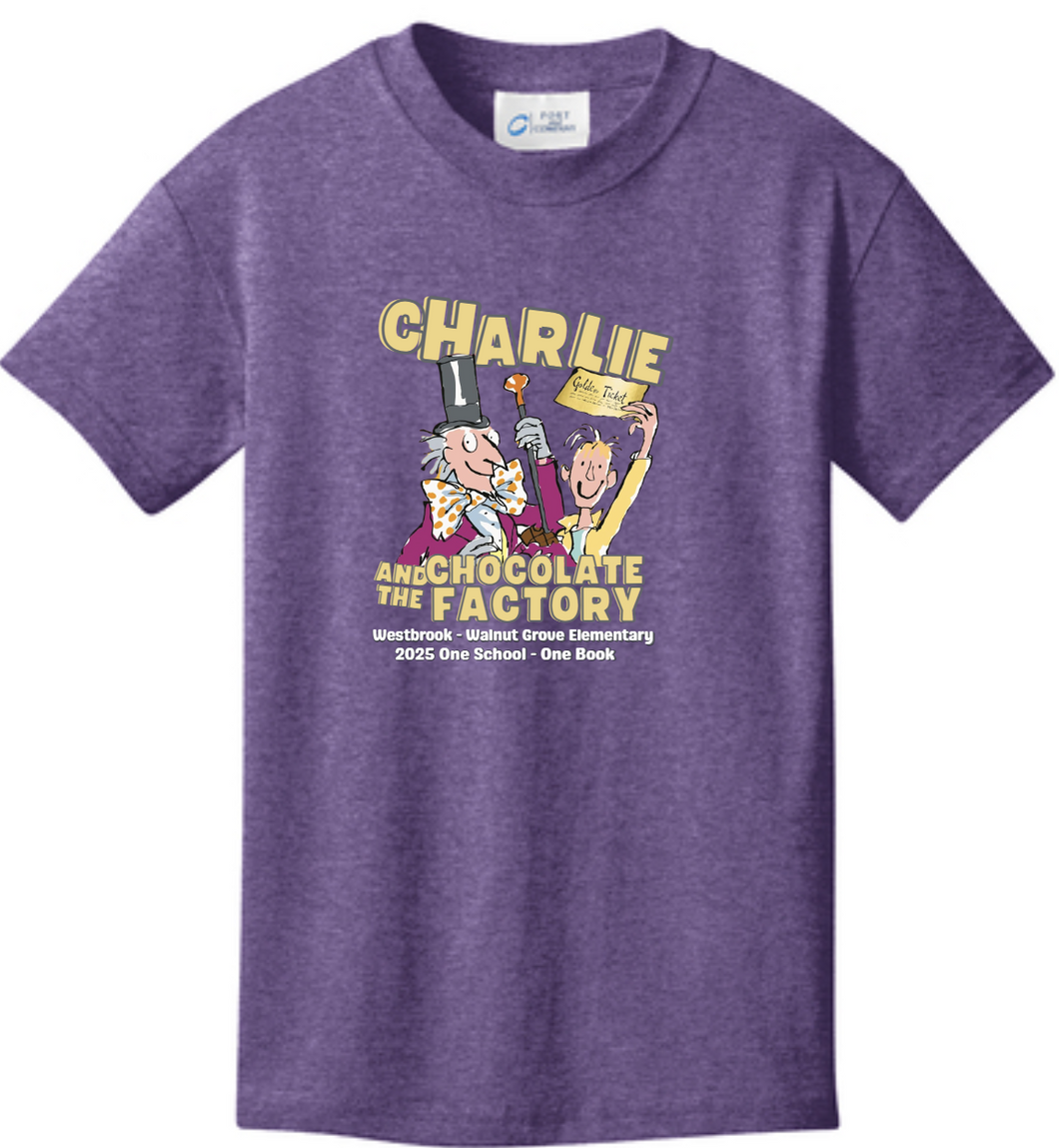 WWG Elementary : One School, One Book Program Fundraiser T-Shirt