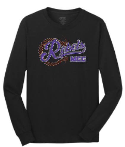 MCC 2025 Baseball/Softball :  Company® Long Sleeve Core Cotton Tee