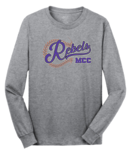 MCC 2025 Baseball/Softball :  Company® Long Sleeve Core Cotton Tee