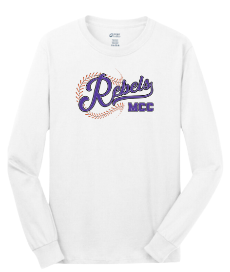 MCC 2025 Baseball/Softball :  Company® Long Sleeve Core Cotton Tee