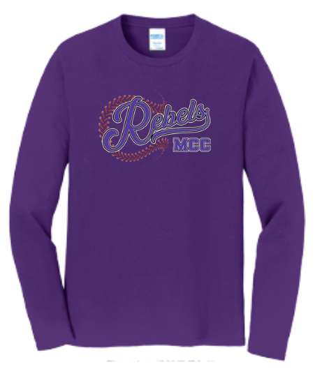 MCC 2025 Baseball/Softball :  Company® Long Sleeve Core Cotton Tee