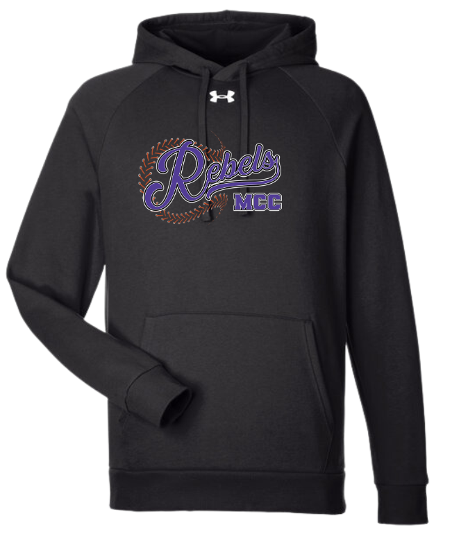 MCC 2025 Baseball/Softball : Under Armour Rival Fleece Hooded Sweatshirt