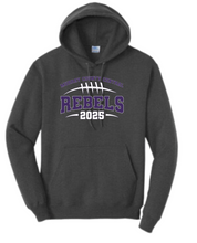 Load image into Gallery viewer, MCC 2025 Football Booster Fundraiser : Port &amp; Company® Core Fleece Pullover Hooded Sweatshirt