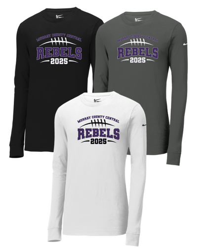 MCC 2025 Football : Nike Dri-FIT Cotton/Poly Long Sleeve Tee