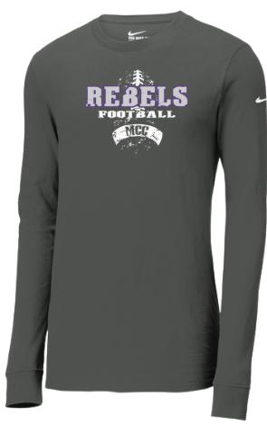 MCC 2025 Football : Nike Dri-FIT Cotton/Poly Long Sleeve Tee