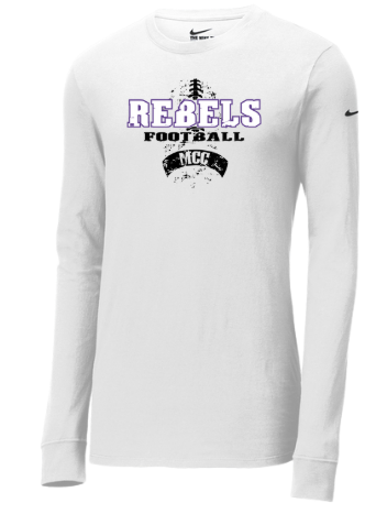 MCC 2025 Football : Nike Dri-FIT Cotton/Poly Long Sleeve Tee