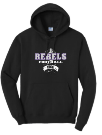 MCC 2025 Football : Port & Company® Core Fleece Pullover Hooded Sweatshirt