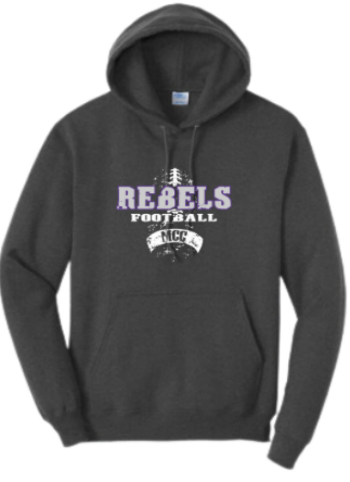 MCC 2025 Football : Port & Company® Core Fleece Pullover Hooded Sweatshirt