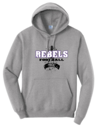 MCC 2025 Football : Port & Company® Core Fleece Pullover Hooded Sweatshirt