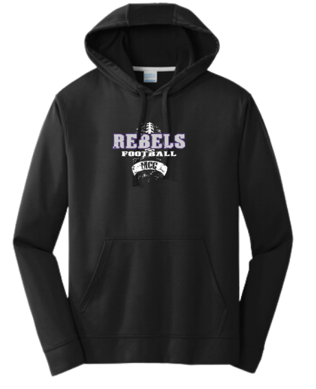 MCC 2025 Football : Port & Company Performance Fleece Hoodie
