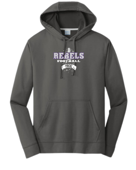MCC 2025 Football : Port & Company Performance Fleece Hoodie
