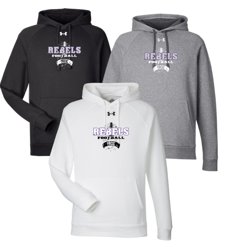 MCC 2025 Football : UA Rival Fleece Hooded Sweatshirt