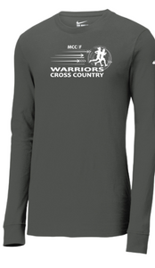2025 MCC\F Cross County  : Nike Dri-FIT Cotton/Poly Long Sleeve Tee
