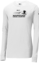 Load image into Gallery viewer, 2025 MCC\F Cross County  : Nike Dri-FIT Cotton/Poly Long Sleeve Tee