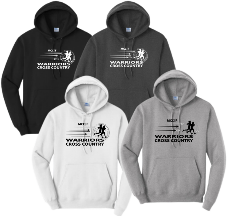 2025 MCC\F Cross County : Port & Company® Core Fleece Pullover Hooded Sweatshirt