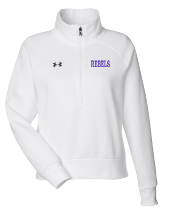 2025 Fall General: UA Rival Fleece Quarter-Zip Pullover (Mens and Womens Cut)