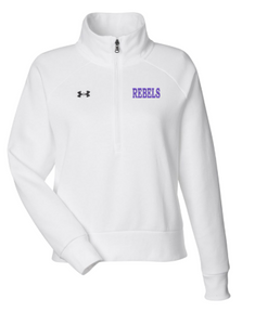 2025 Fall General: UA Rival Fleece Quarter-Zip Pullover (Mens and Womens Cut)