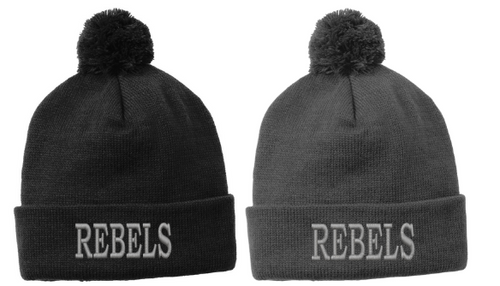 2025 Fall General : Sport-Tek ® Solid Pom Pom Beanie