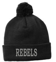 Load image into Gallery viewer, 2025 Fall General : Sport-Tek ® Solid Pom Pom Beanie