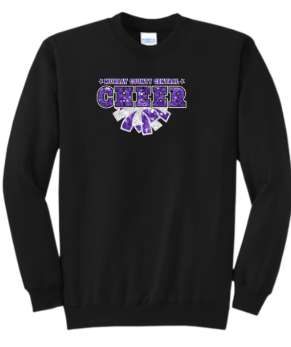 MCC 2025 Cheer : Port & Company® Core Fleece Crewneck Sweatshirt
