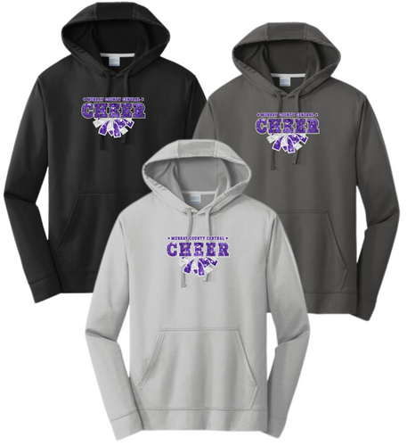 MCC 2025 Cheer: Port & Company Performance Fleece Hoodie