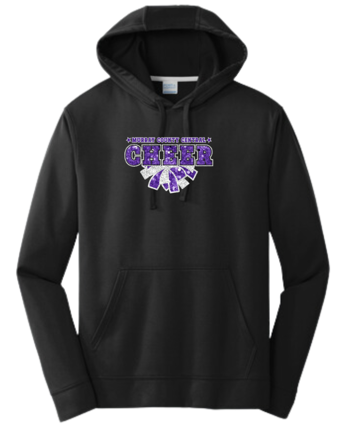 MCC 2025 Cheer: Port & Company Performance Fleece Hoodie