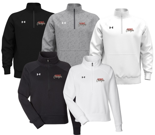 2025 WWG General: UA Rival Fleece Quarter-Zip Pullover (Mens and Womens Cut)