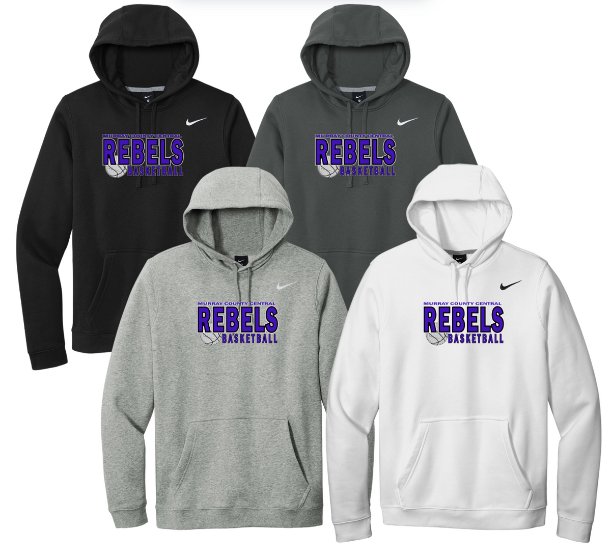 MCC 2025 Basketball : Nike Club Fleece Hoodie