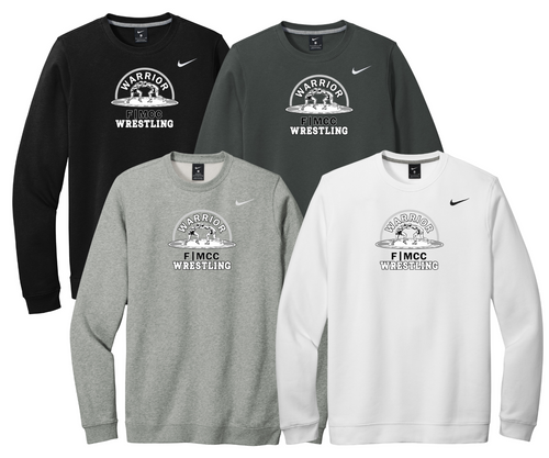 F/MCC 2025 WRESTLING : Nike Club Fleece Crew