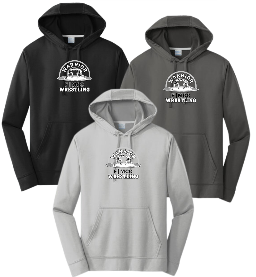 F/MCC 2025 WRESTLING : Port & Company Performance Fleece Hoodie