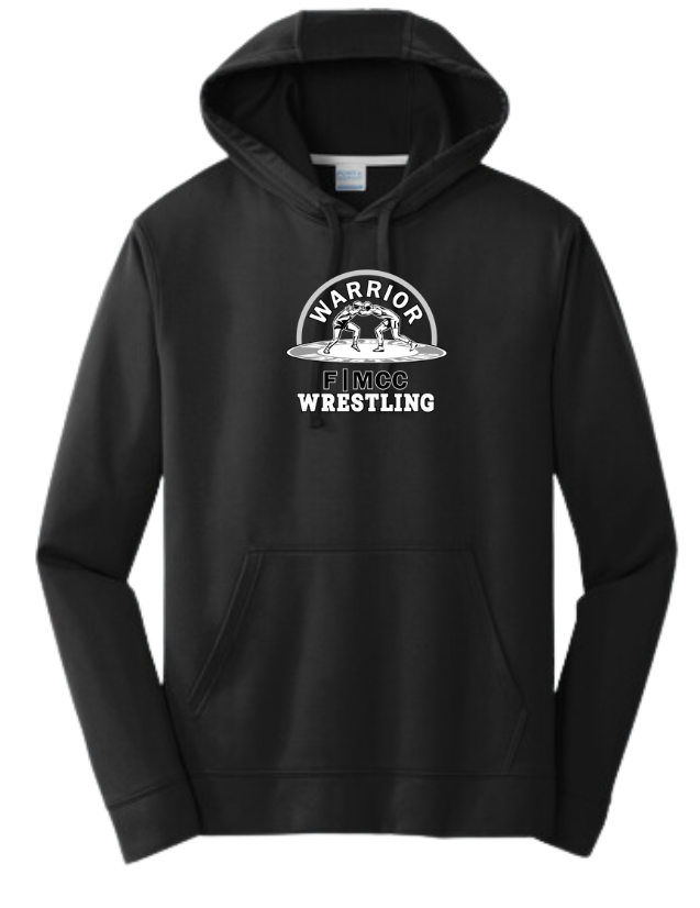 F/MCC 2025 WRESTLING : Port & Company Performance Fleece Hoodie