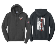 Load image into Gallery viewer, Storden Fire &amp; Rescue: Name:Flag : Port &amp; Company® Core Fleece Pullover Hooded Sweatshirt (Copy)