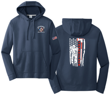 Load image into Gallery viewer, Storden Fire &amp; Rescue : Name/Flag : Port &amp; Company Performance Fleece Hoodie